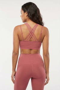 CoreFit Strappy Sports Bra Apparel & Accessories > Activewear > Sports Bras by Profit Outfits