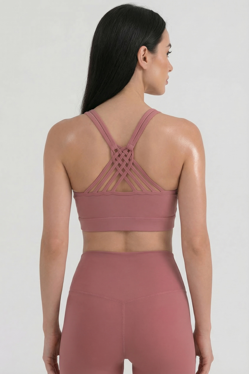 CoreFit Strappy Sports Bra Apparel & Accessories > Activewear > Sports Bras by Profit Outfits