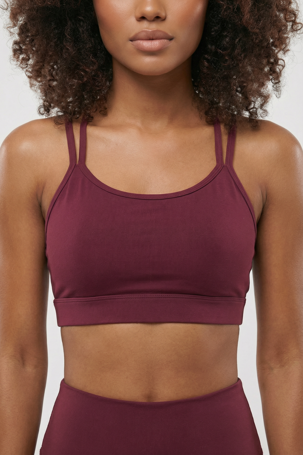 CoreFit Strappy Sports Bra Apparel & Accessories > Activewear > Sports Bras by Profit Outfits