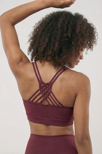 CoreFit Strappy Sports Bra Apparel & Accessories > Activewear > Sports Bras by Profit Outfits