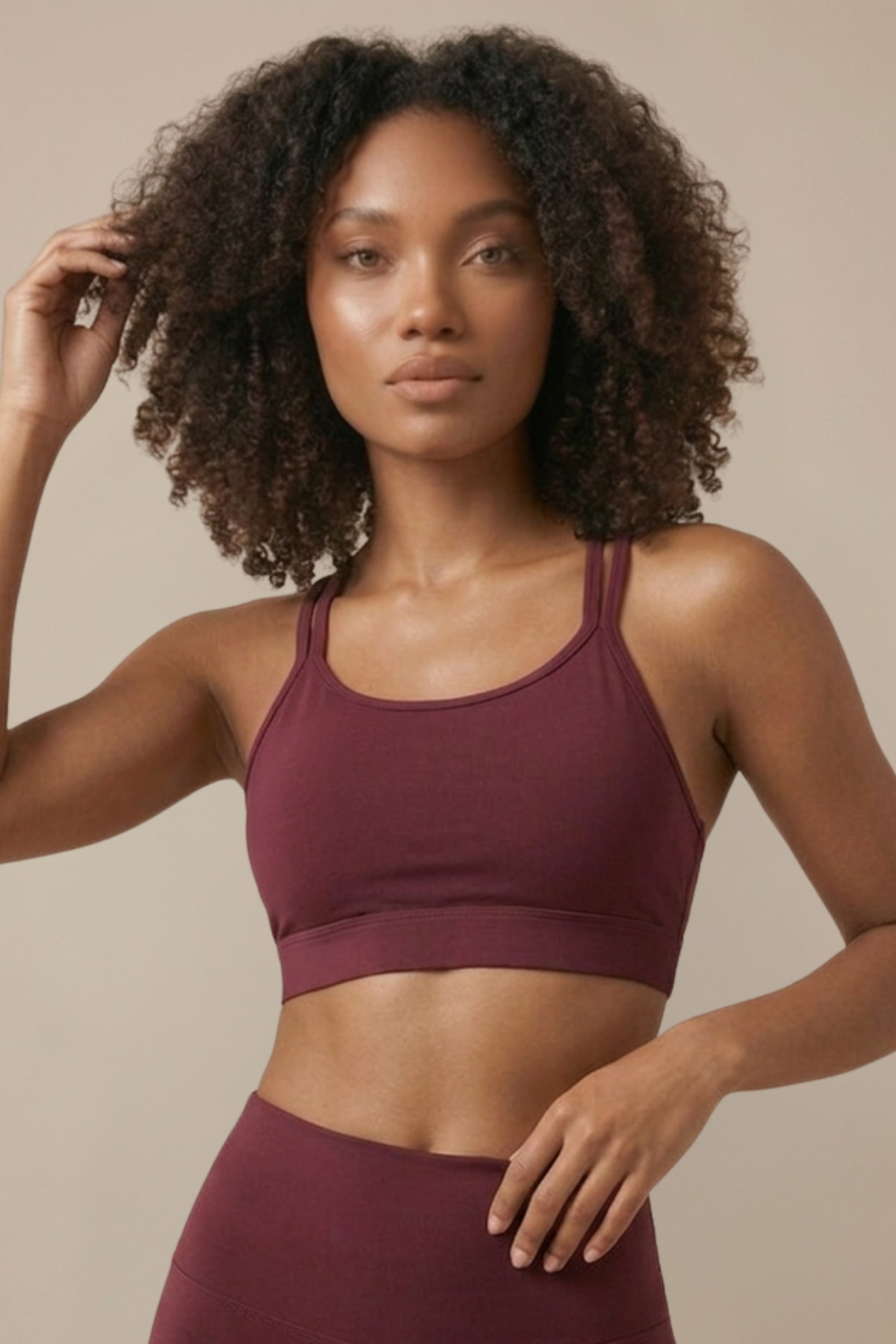 CoreFit Strappy Sports Bra Apparel & Accessories > Activewear > Sports Bras by Profit Outfits