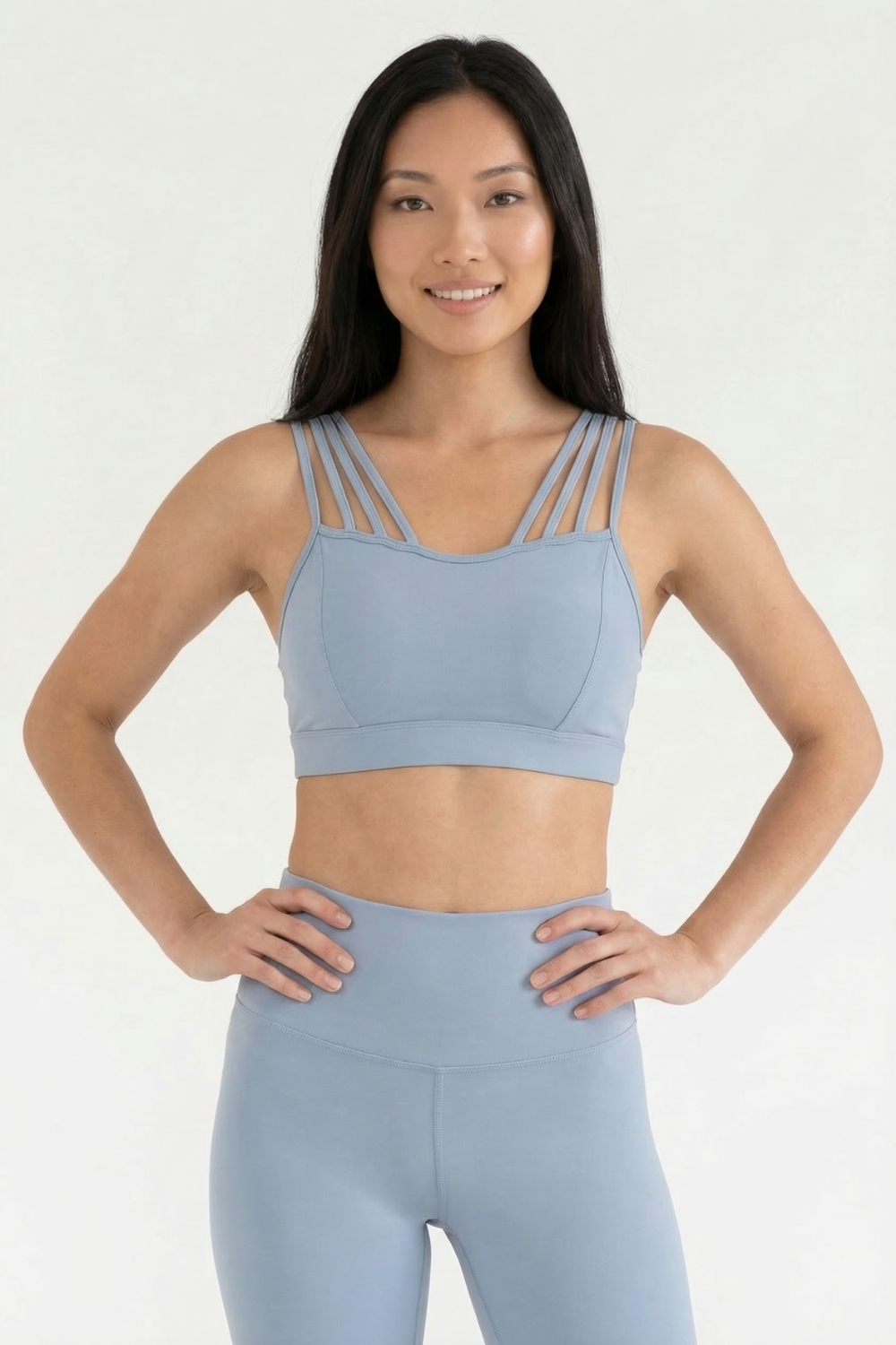 CoreFit Strappy Sports Bra Apparel & Accessories > Activewear > Sports Bras by Profit Outfits