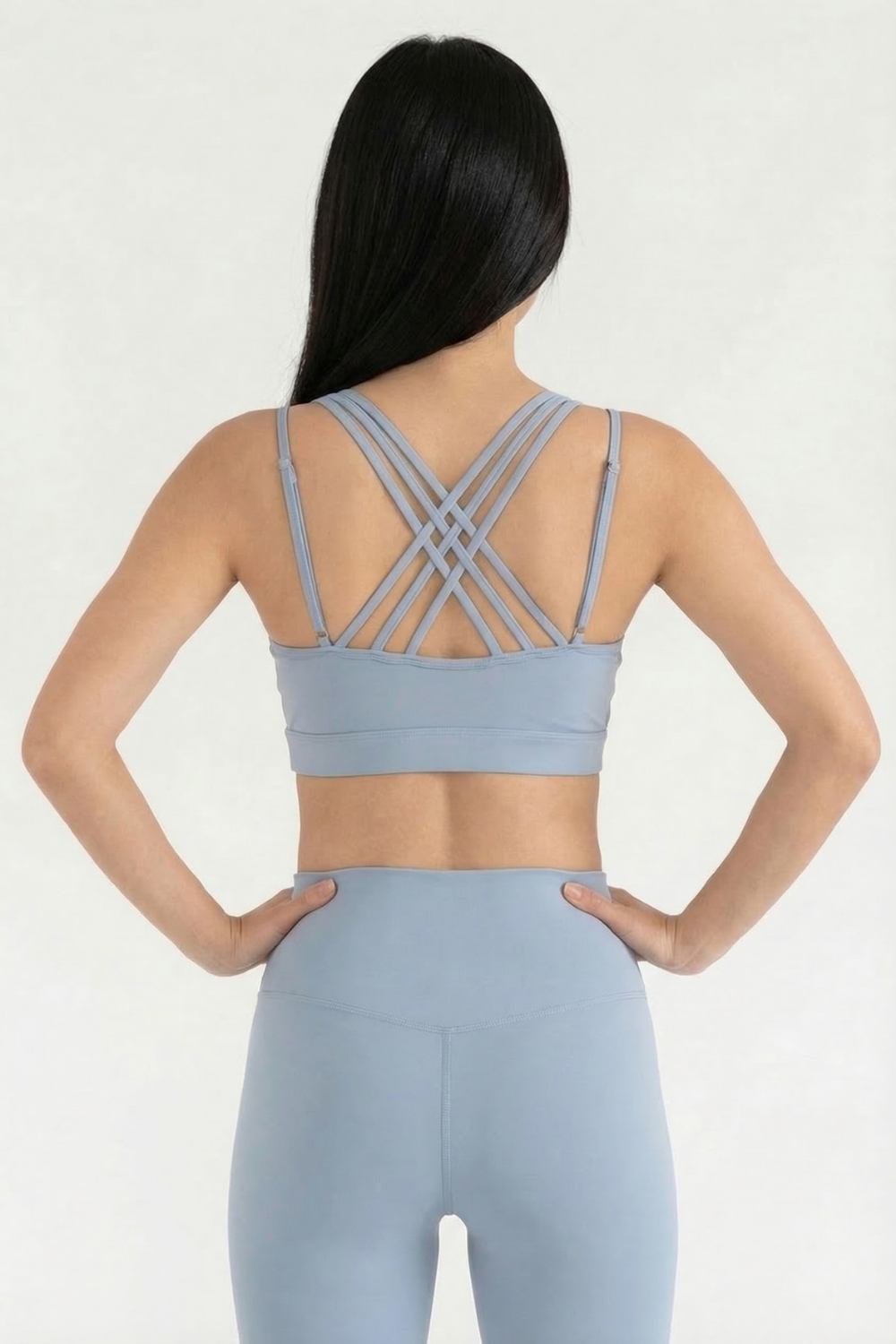 CoreFit Strappy Sports Bra Apparel & Accessories > Activewear > Sports Bras by Profit Outfits