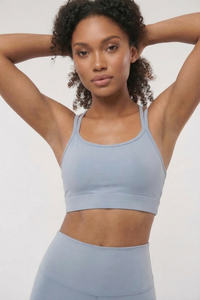CoreFit Strappy Sports Bra Apparel & Accessories > Activewear > Sports Bras by Profit Outfits