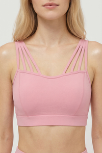 CoreFit Strappy Sports Bra Apparel & Accessories > Activewear > Sports Bras by Profit Outfits