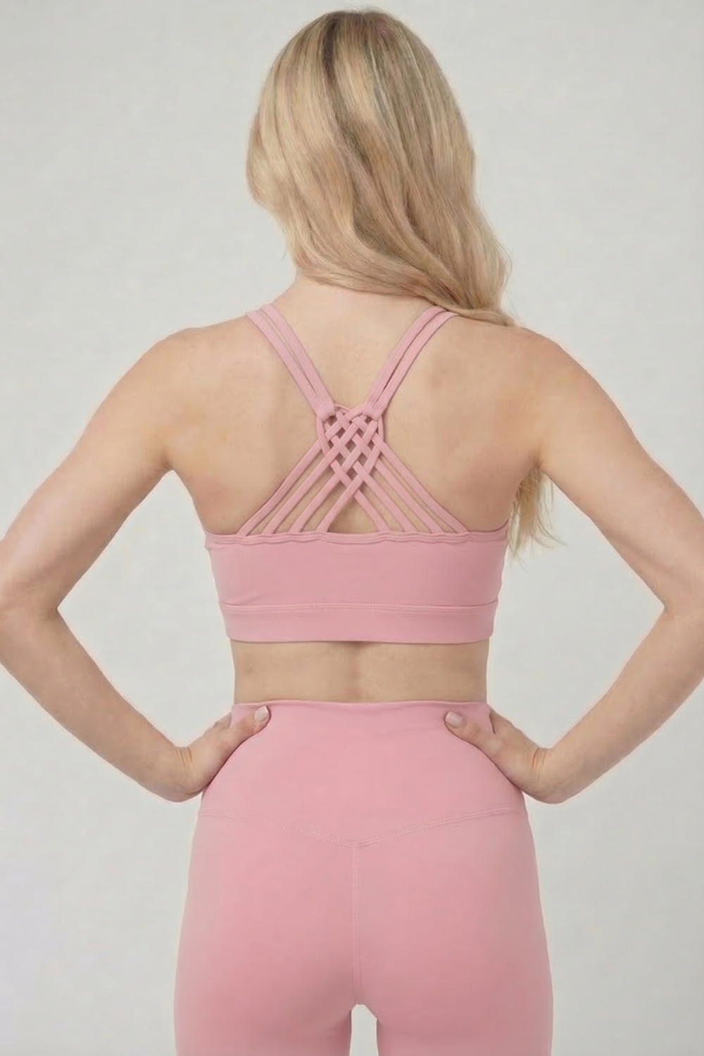 CoreFit Strappy Sports Bra Apparel & Accessories > Activewear > Sports Bras by Profit Outfits