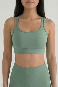 CoreFit Strappy Sports Bra Apparel & Accessories > Activewear > Sports Bras by Profit Outfits