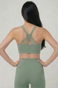 CoreFit Strappy Sports Bra Apparel & Accessories > Activewear > Sports Bras by Profit Outfits