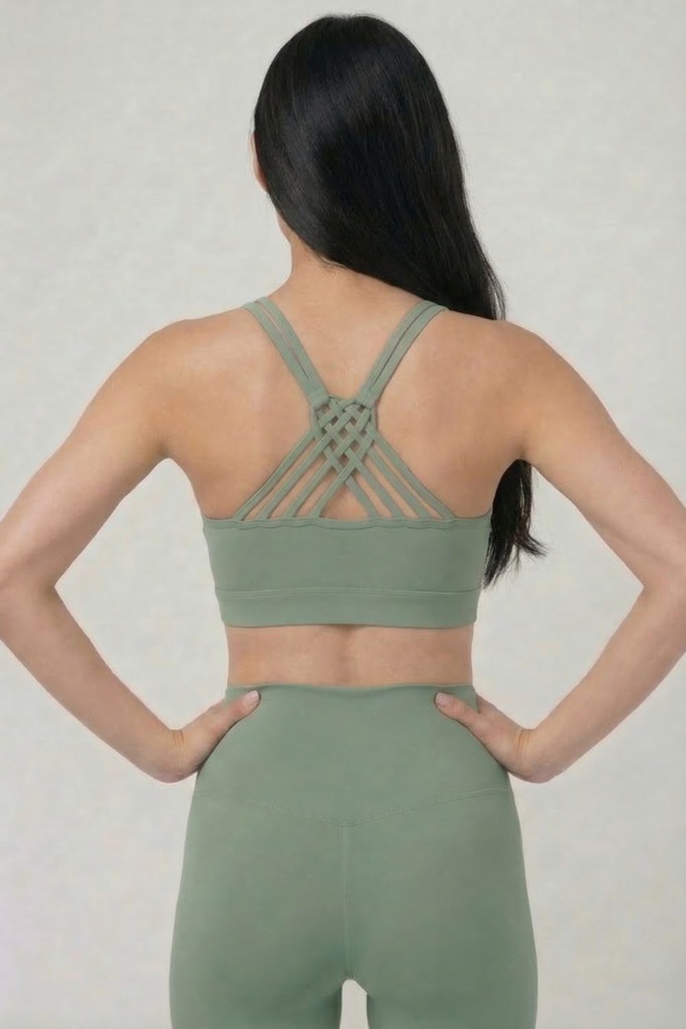 CoreFit Strappy Sports Bra Apparel & Accessories > Activewear > Sports Bras by Profit Outfits