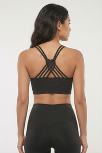 CoreFit Strappy Sports Bra  by PROFIT OUTFITS