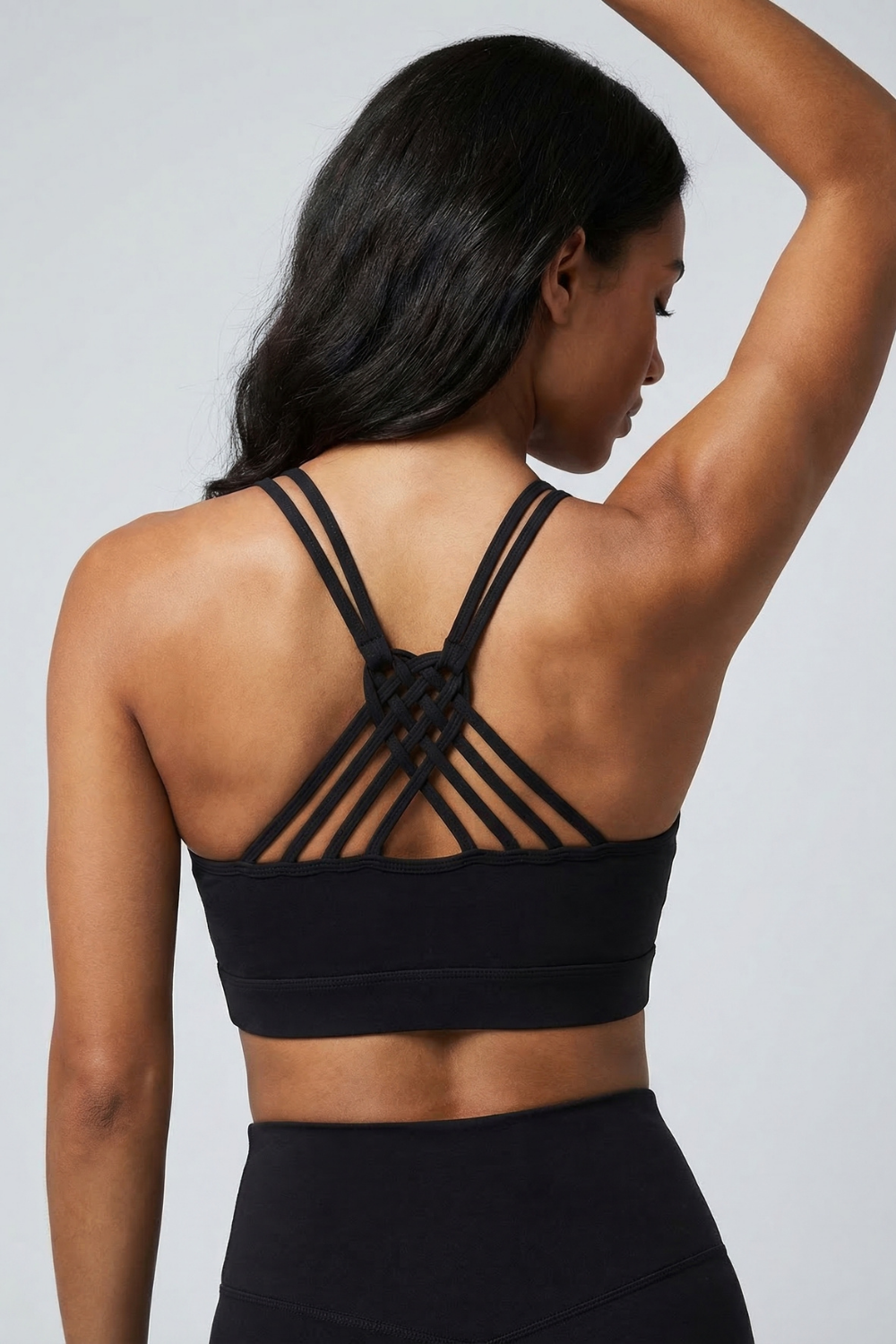 CoreFit Strappy Sports Bra  by PROFIT OUTFITS