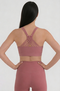 CoreFit Strappy Sports Bra  by PROFIT OUTFITS