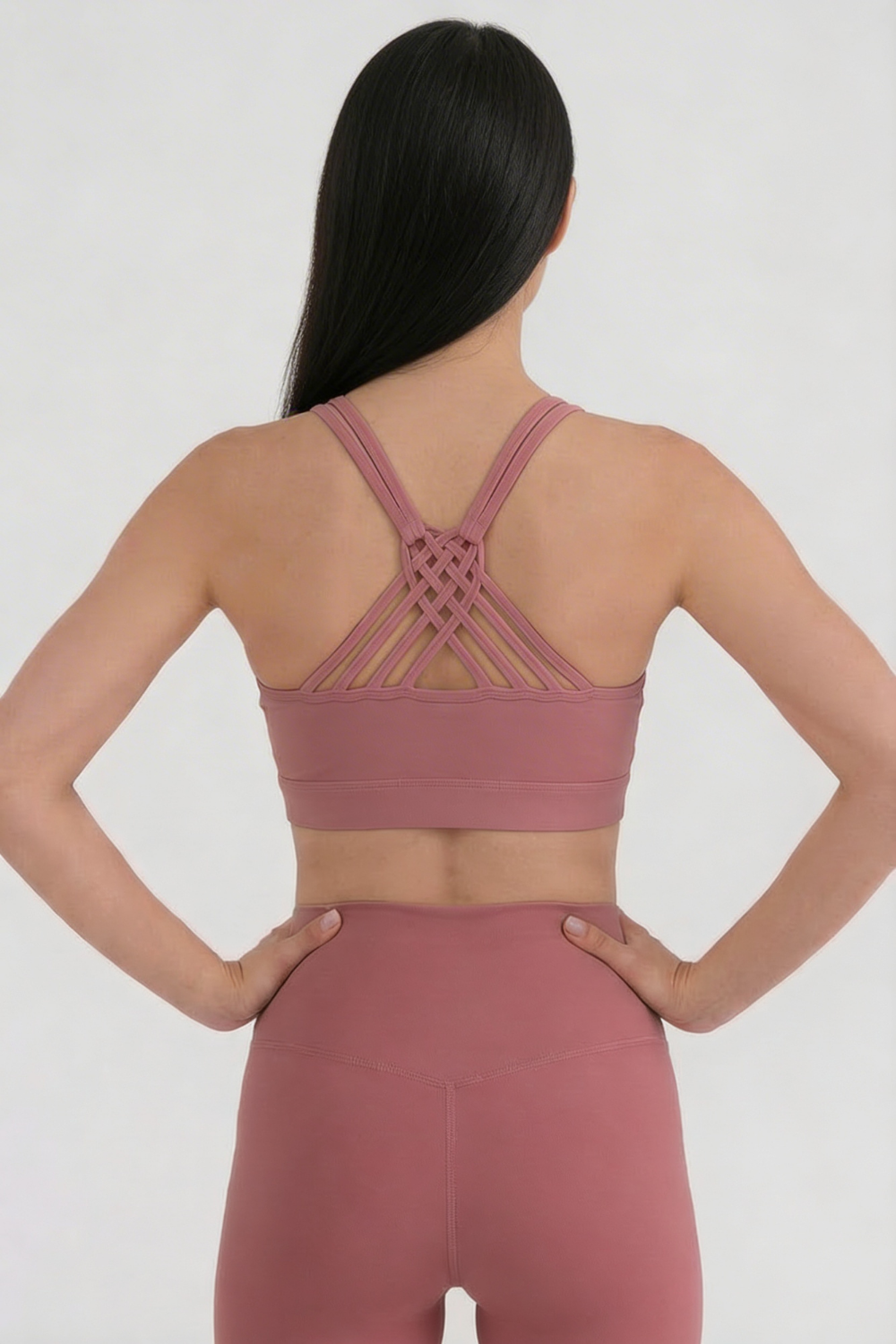 CoreFit Strappy Sports Bra  by PROFIT OUTFITS