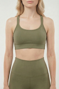 CoreFit Strappy Sports Bra  by PROFIT OUTFITS