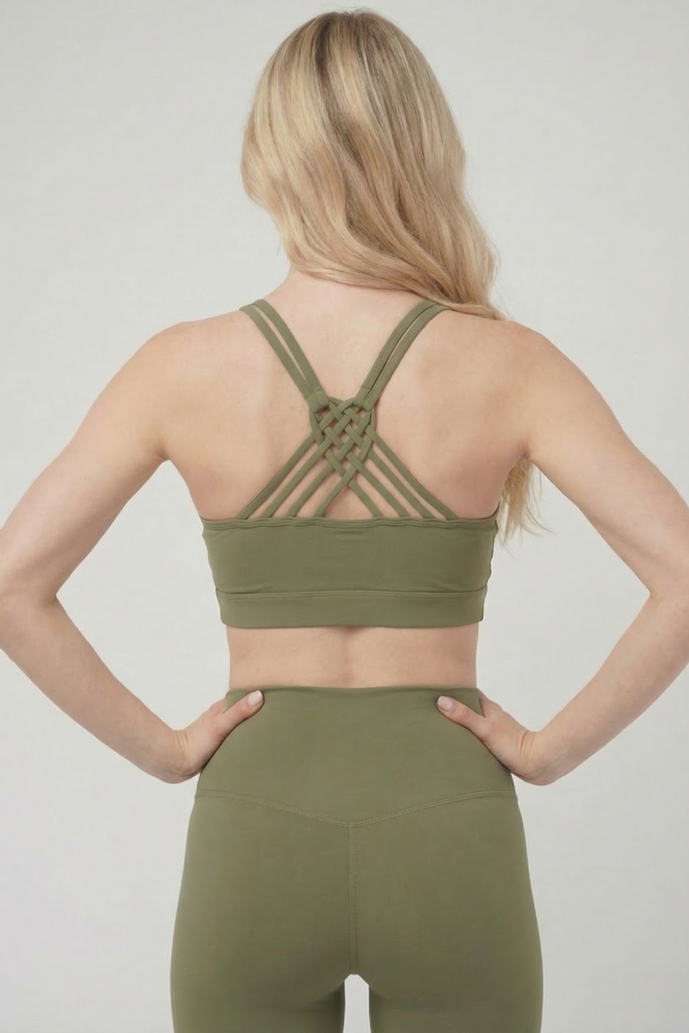 CoreFit Strappy Sports Bra  by PROFIT OUTFITS