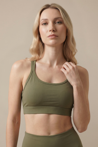 CoreFit Strappy Sports Bra  by PROFIT OUTFITS