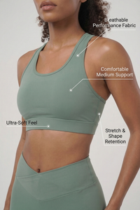 CoreFit Training Sports Bra Apparel & Accessories > Activewear > Sports Bras by Profit Outfits