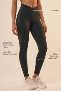CoreFit V-Waist Legging  by Profit Outfits