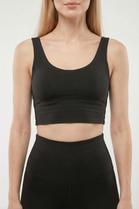 Fashion Crop Sports Bra Apparel & Accessories > Activewear > Sports Bras by Profit Outfits