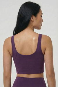 Fashion Crop Sports Bra Apparel & Accessories > Activewear > Sports Bras by Profit Outfits