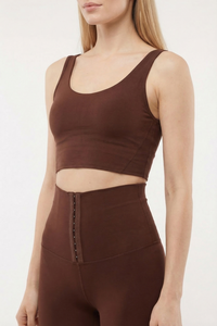 Fashion Crop Sports Bra  by PROFIT OUTFITS