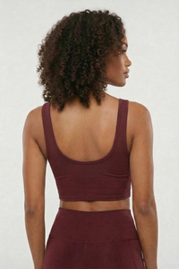 Fashion Crop Sports Bra  by PROFIT OUTFITS