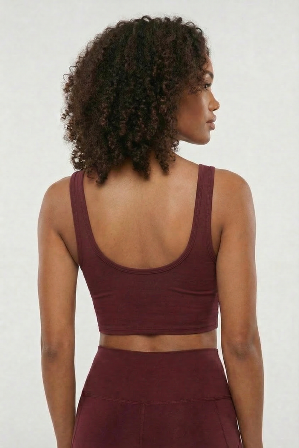 Fashion Crop Sports Bra  by PROFIT OUTFITS