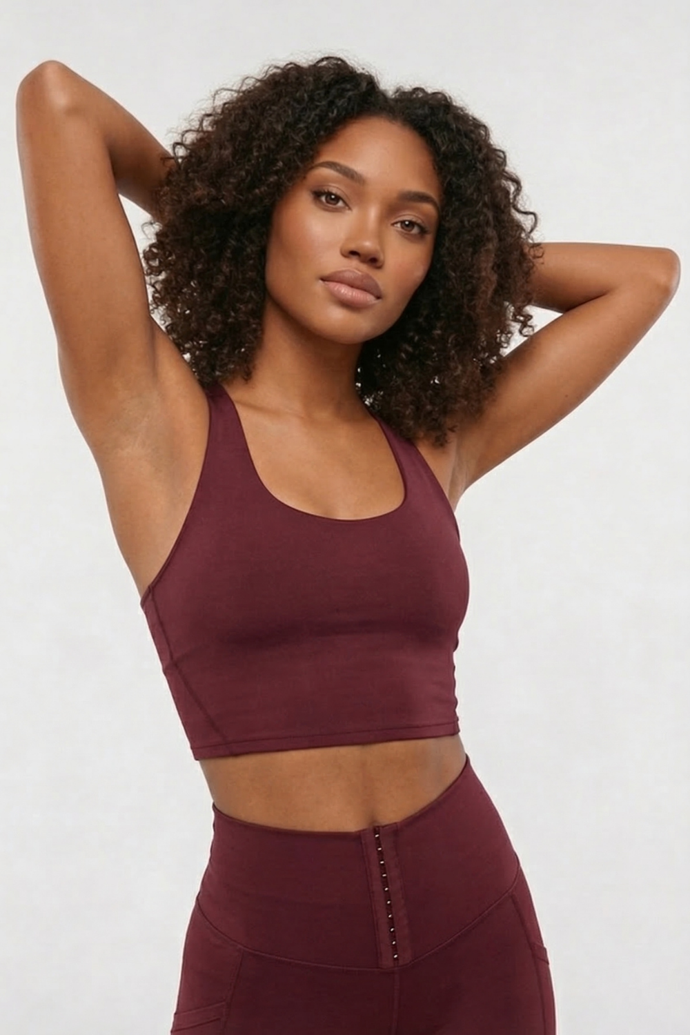 Fashion Crop Sports Bra  by PROFIT OUTFITS