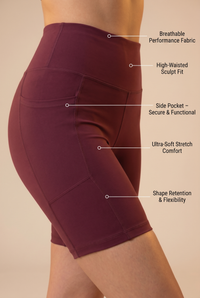 Flex 3-Pocket Bike Shorts Apparel & Accessories > Activewear > Shorts > Bike Shorts by Profit Outfits