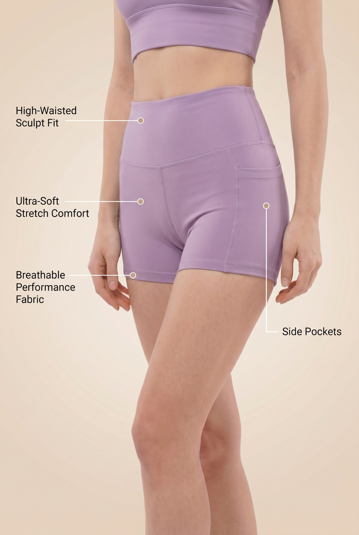 Flex 3-Pocket Performance Shorts Apparel & Accessories > Activewear > Shorts by Profit Outfits