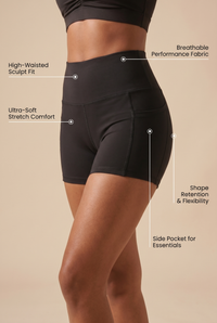 Flex 3-Pocket Performance Shorts Apparel & Accessories > Activewear > Shorts by Profit Outfits