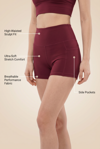Flex 3-Pocket Performance Shorts Apparel & Accessories > Activewear > Shorts by Profit Outfits