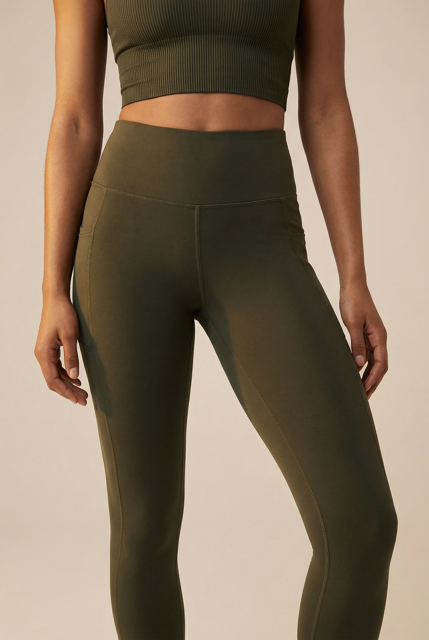 FlexPocket Full-Length High-Waist Legging  by PROFIT OUTFITS