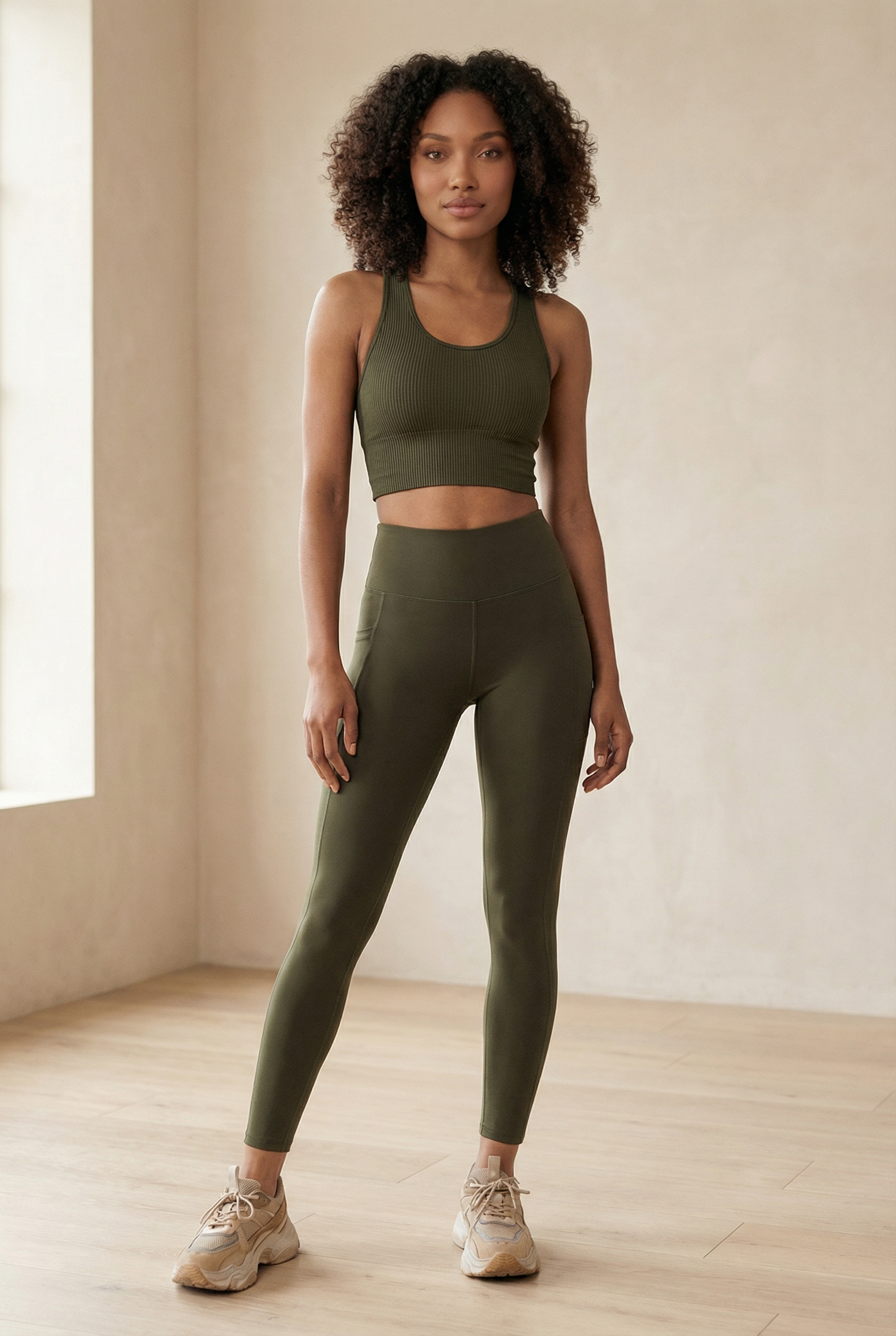 FlexPocket Full-Length High-Waist Legging  by PROFIT OUTFITS