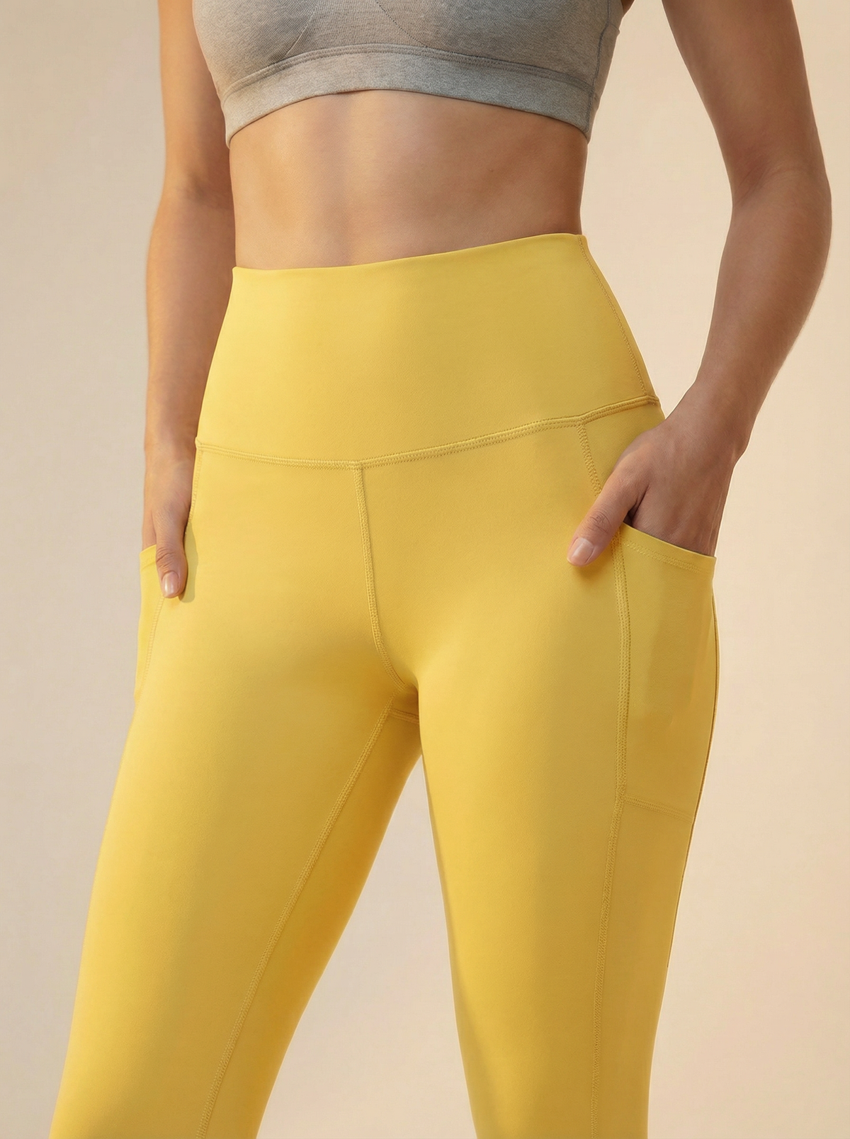 FlexPocket High-Waist Legging Apparel & Accessories > Activewear > Leggings > High-Waist Leggings by Profit Outfits