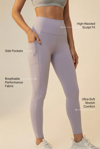 FlexPocket High-Waist Legging  by Profit Outfits