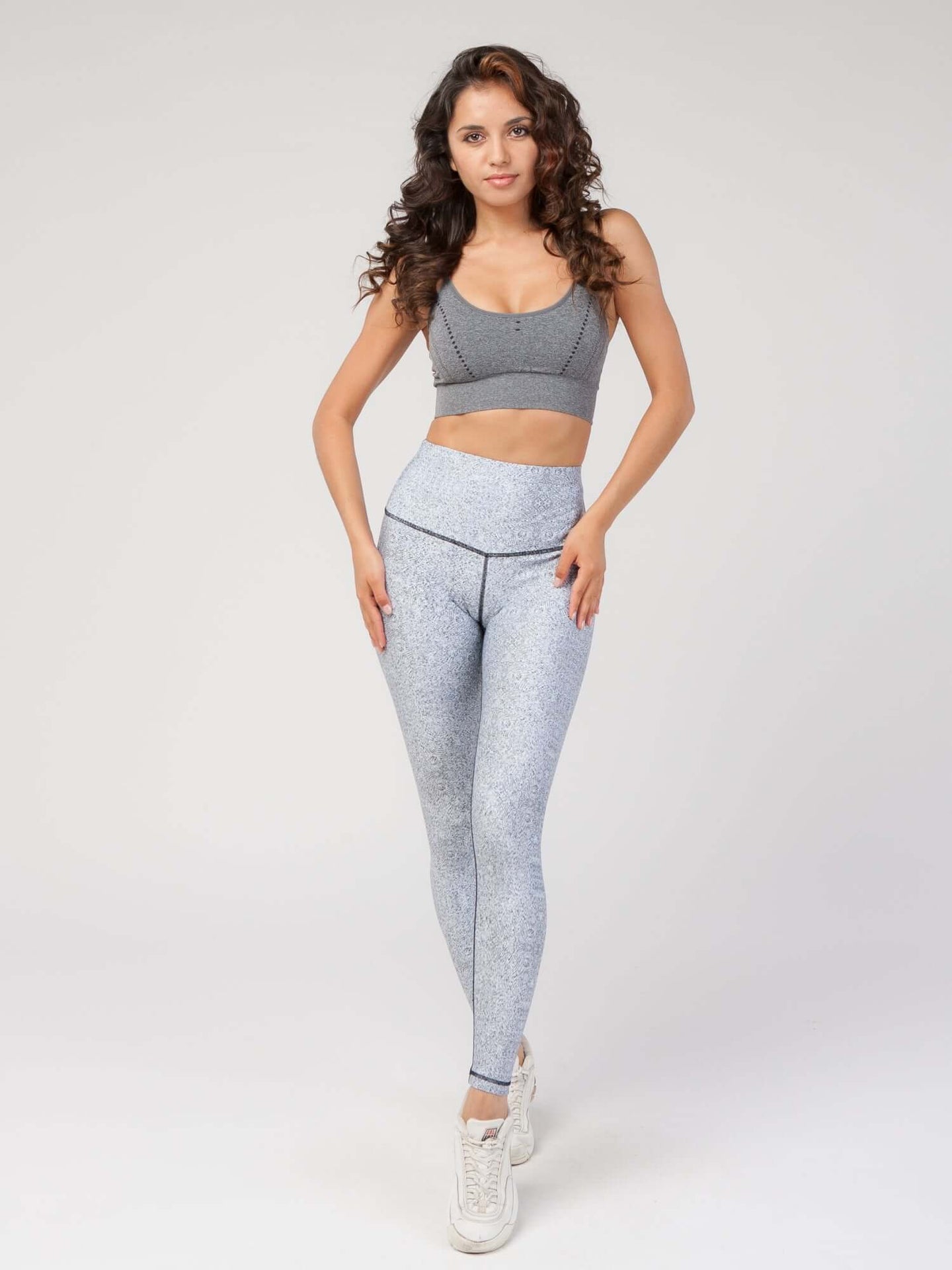 Melange High-Waist Legging