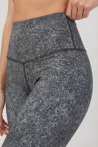 Melange High-Waist Legging Apparel & Accessories > Activewear > Leggings > High-Waist Leggings by Profit Outfits