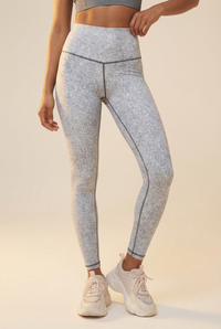 Melange High-Waist Legging Apparel & Accessories > Activewear > Leggings > High-Waist Leggings by Profit Outfits