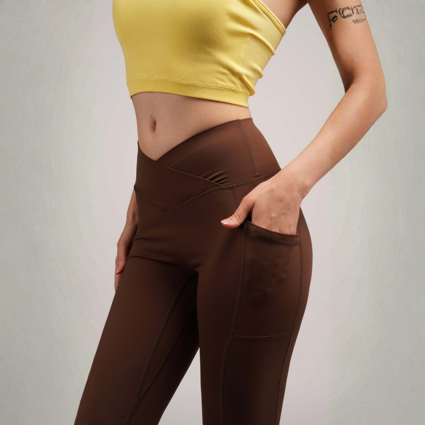 Pro-Fit Basic Soft Touch Leggings  by Profit Outfits