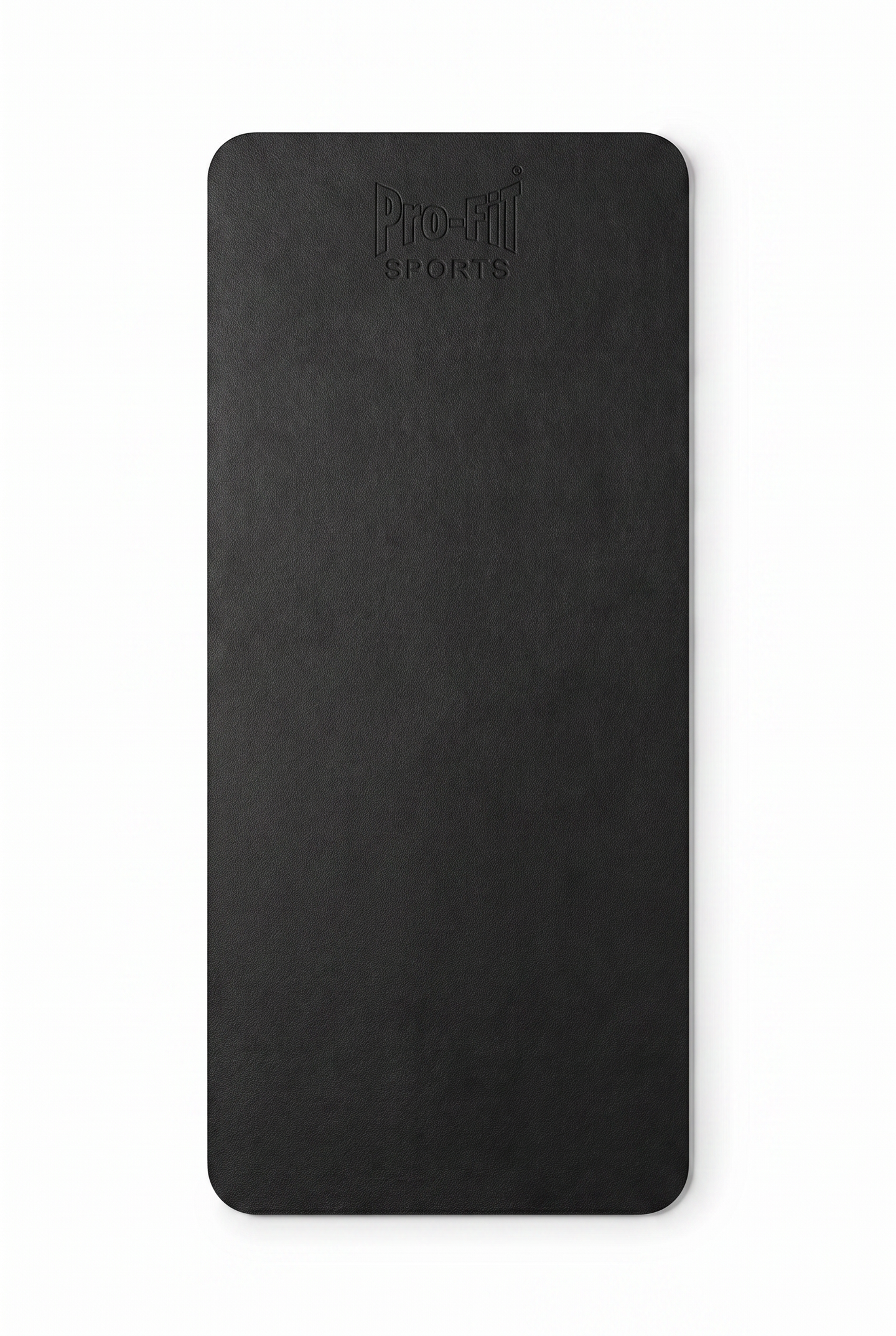 Reversible Studio Yoga Mat - Black/LT Gray  by Profit Outfits