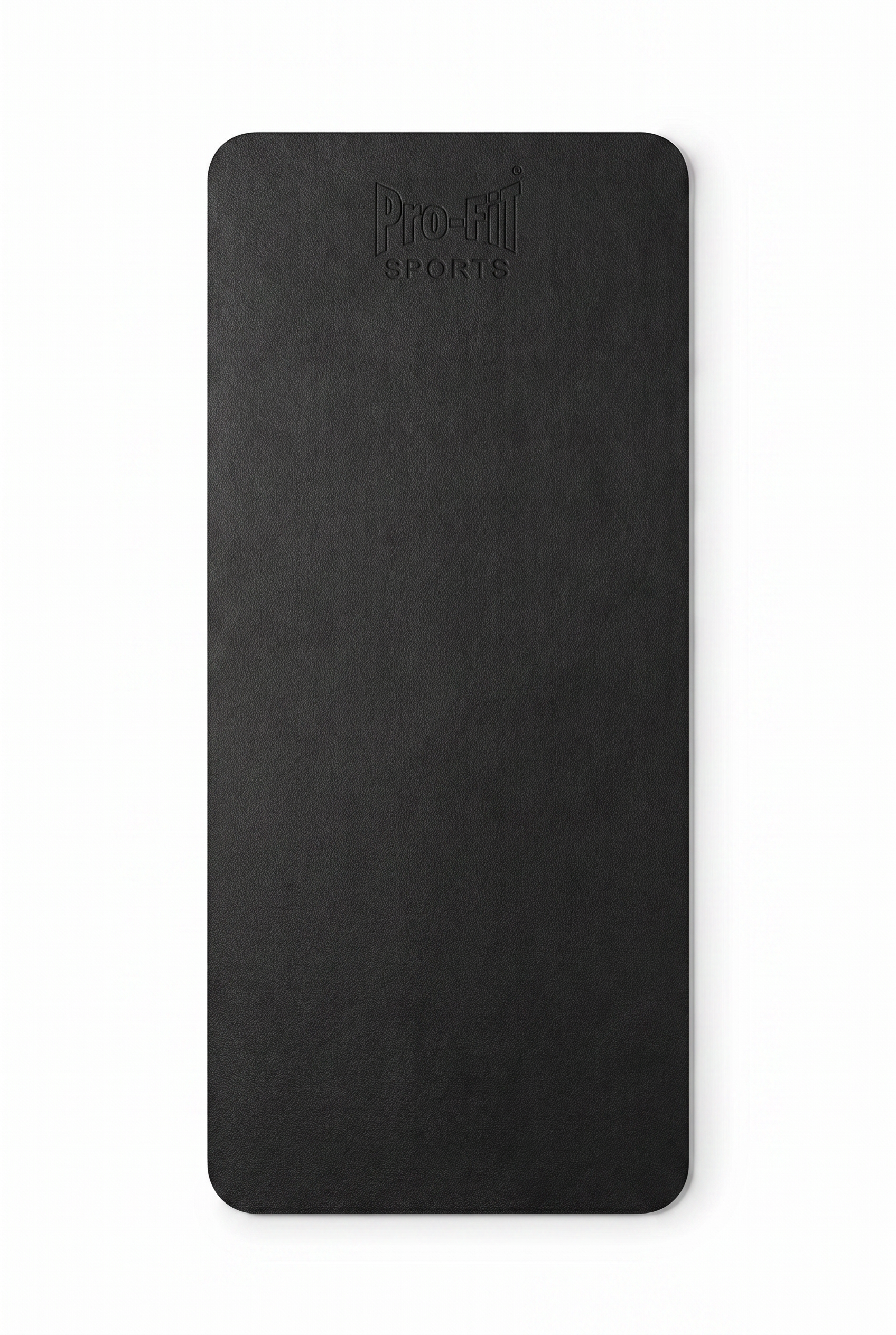 Reversible Studio Yoga Mat - Black/LT Gray  by Profit Outfits