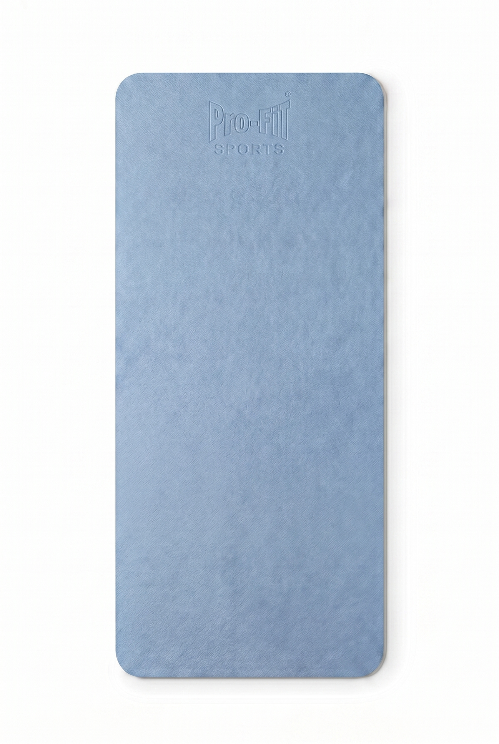 Reversible Studio Yoga Mat - Blue/LT Purple  by PROFIT OUTFITS