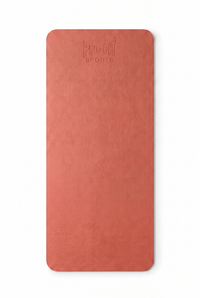 Reversible Studio Yoga Mat - Coral Pink/LT Gray Sporting Goods > Exercise & Fitness > Yoga & Pilates > Yoga Mats by Profit Outfits