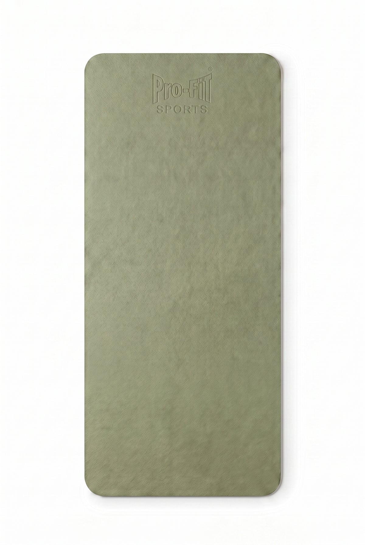 Reversible Studio Yoga Mat - Green/LT Gray Sporting Goods > Exercise & Fitness > Yoga & Pilates > Yoga Mats by Profit Outfits
