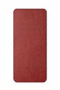 Reversible Studio Yoga Mat - Red/Black  by PROFIT OUTFITS