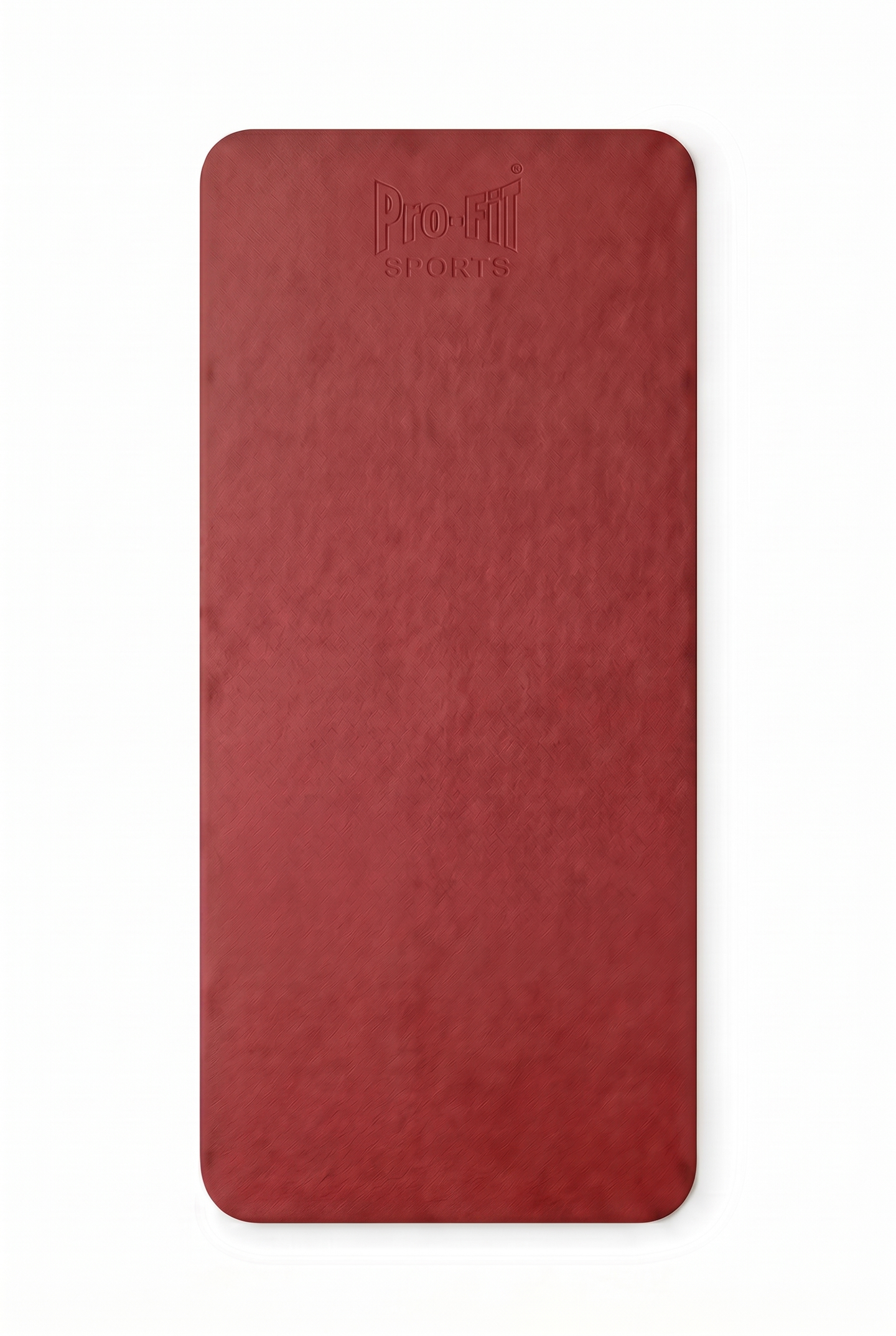 Reversible Studio Yoga Mat - Red/Black  by Profit Outfits