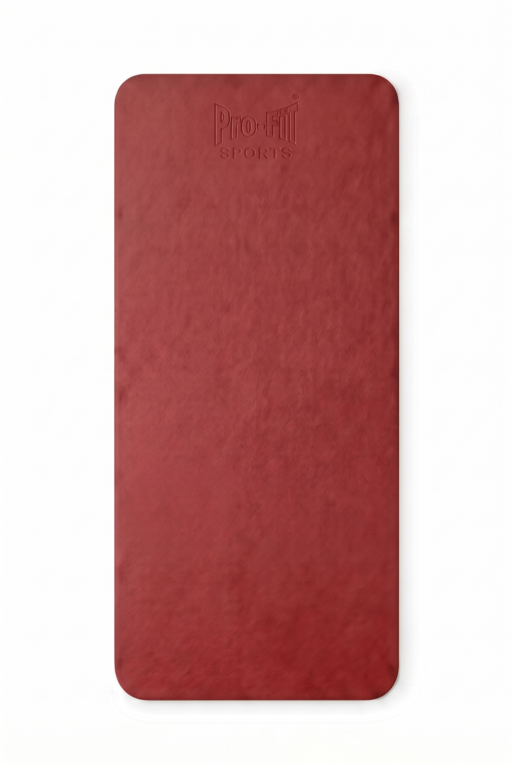 Reversible Studio Yoga Mat - Red/Black  by Profit Outfits