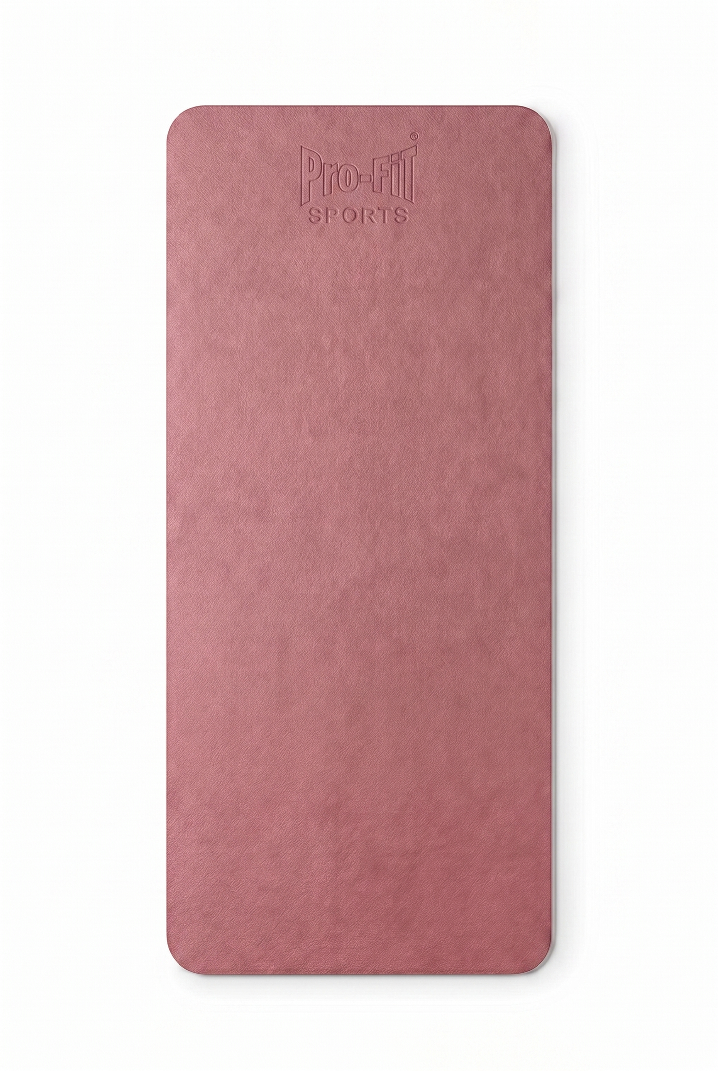 Reversible Studio Yoga Mat - Red Plum/Pink  by PROFIT OUTFITS