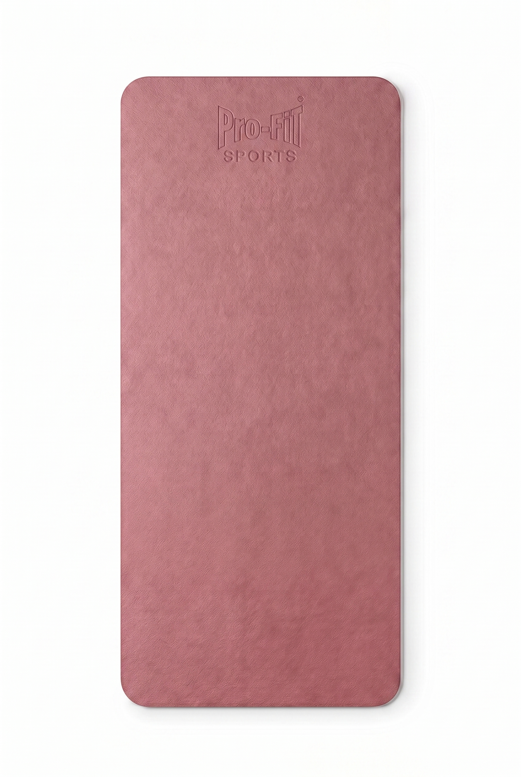 Reversible Studio Yoga Mat - Red Plum/Pink  by PROFIT OUTFITS